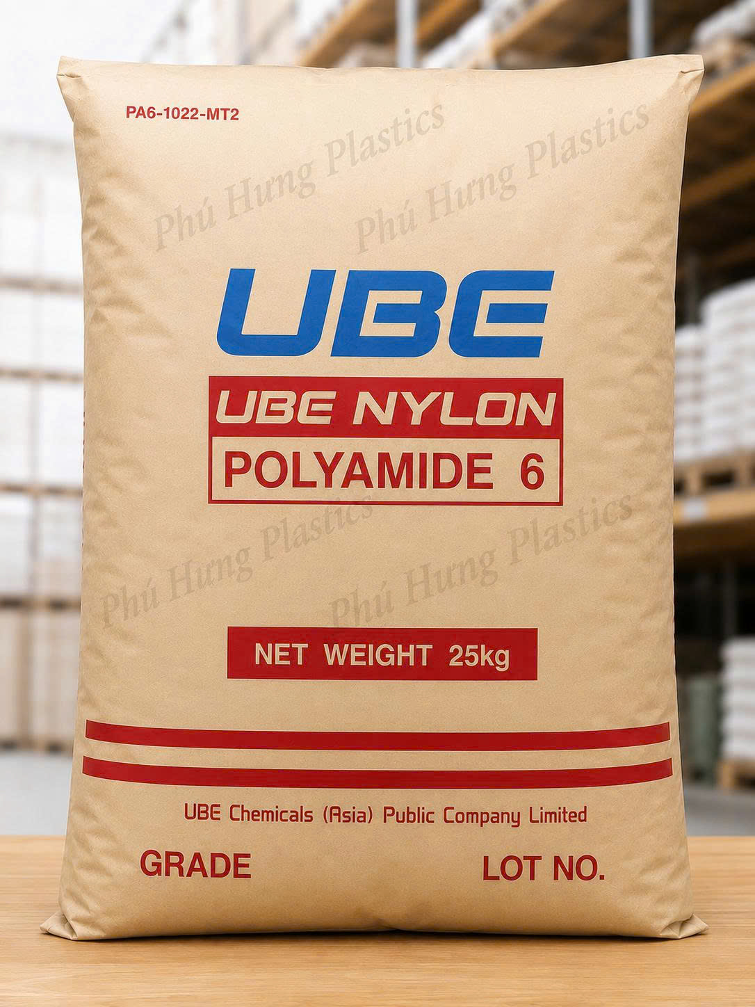 Hạt nhựa PA6 Ube 1022MT2