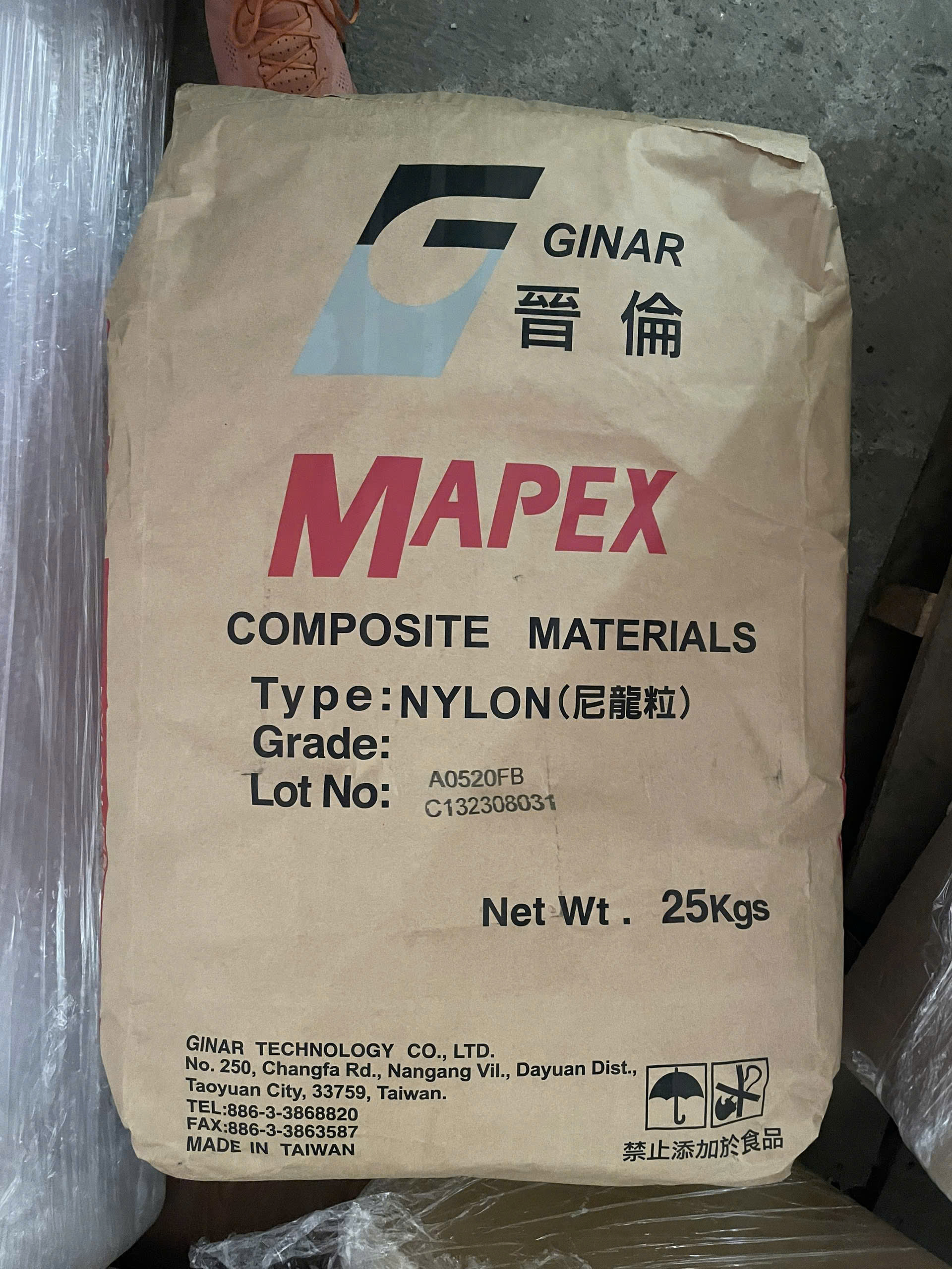 Hạt nhựa PA6 Mapex AN0720SN